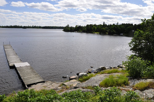 Rainy Lake Visitor Center scenery